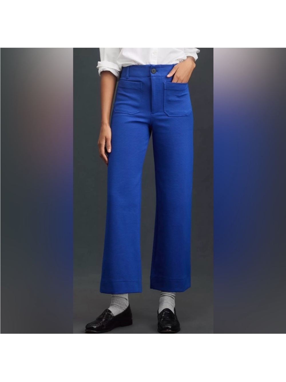 Maeve from Anthropologie Colette knit crop pants